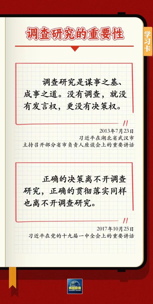 學(xué)習(xí)卡丨如何深入調(diào)查研究？跟總書記學(xué)習(xí)“五字訣”
